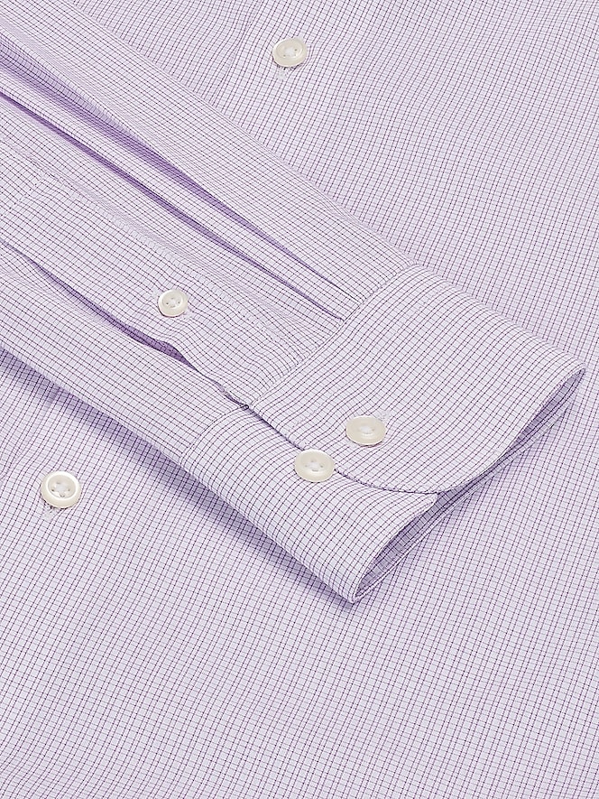 Wilke-Rodriguez Slim Fit Mini Check Dress Shirt
