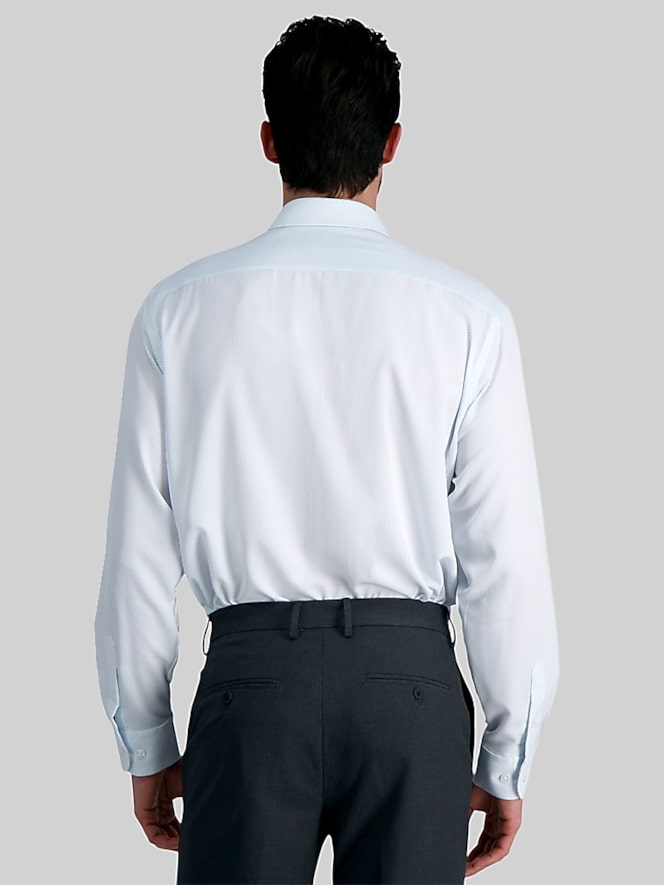 Haggar Classic Fit Check Dress Shirt
