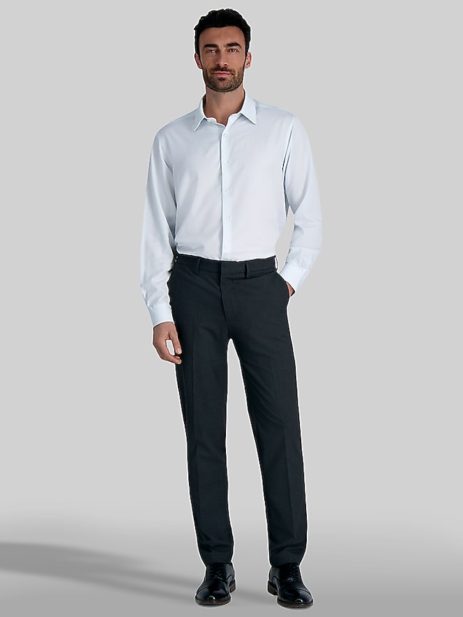Haggar Classic Fit Check Dress Shirt