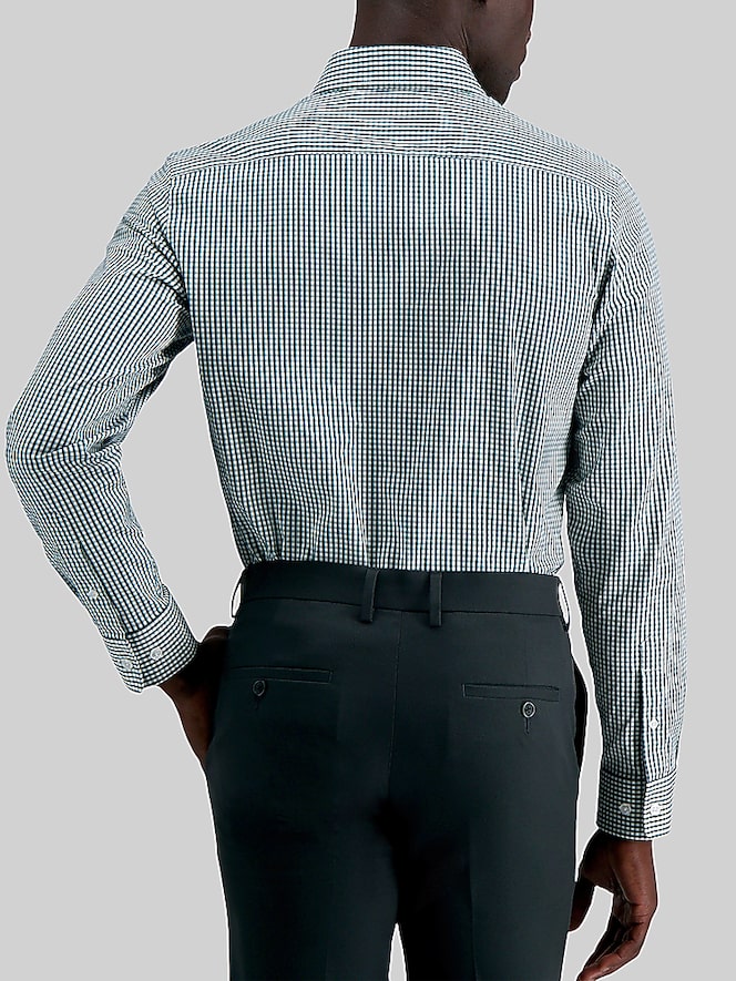 Haggar Classic Fit Check Dress Shirt