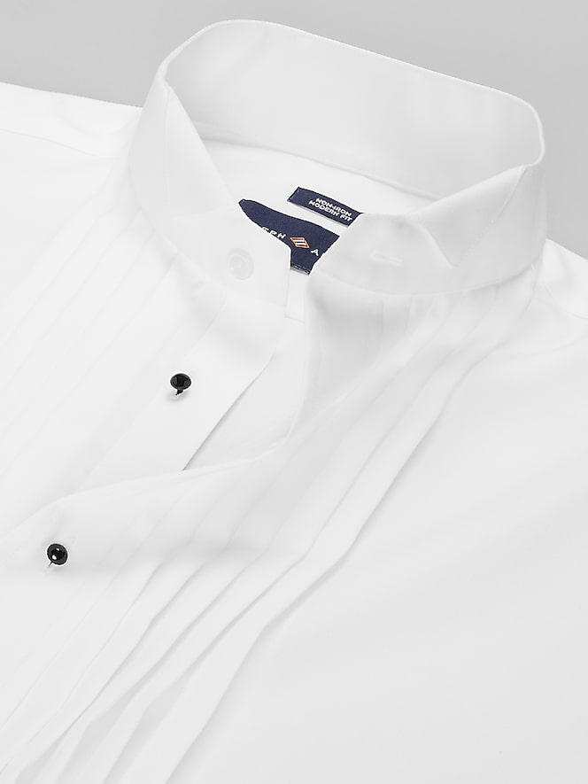 Pronto Uomo Modern Fit Spread Collar Formal Dress Shirt