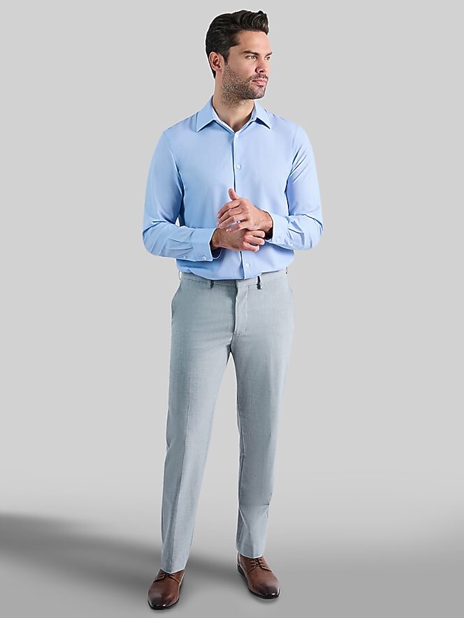 Haggar Slim Fit Geo Dress Shirt