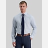 Haggar Slim Fit Geo Patterned Dress Shirt