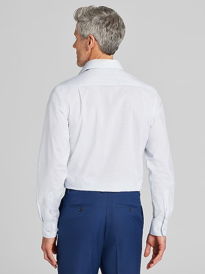 Joseph &Amp; Feiss Modern Fit Mini Grid Dot Dress Shirt