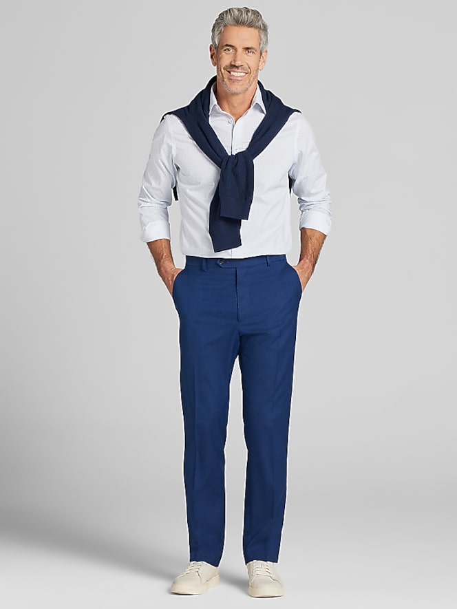 Joseph &Amp; Feiss Modern Fit Mini Grid Dot Dress Shirt