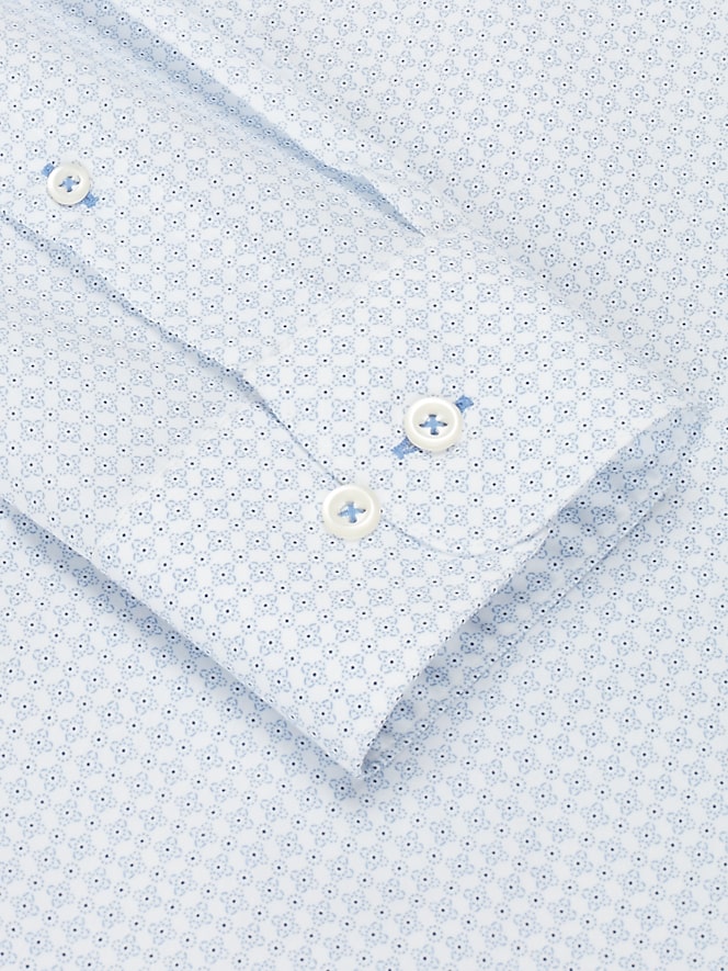 Joseph &Amp; Feiss Modern Fit Mini Grid Dot Dress Shirt