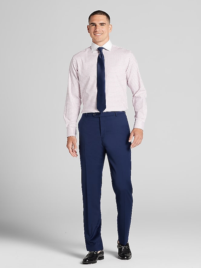 Joseph &Amp; Feiss Modern Fit Spread Collar Dress Shirt