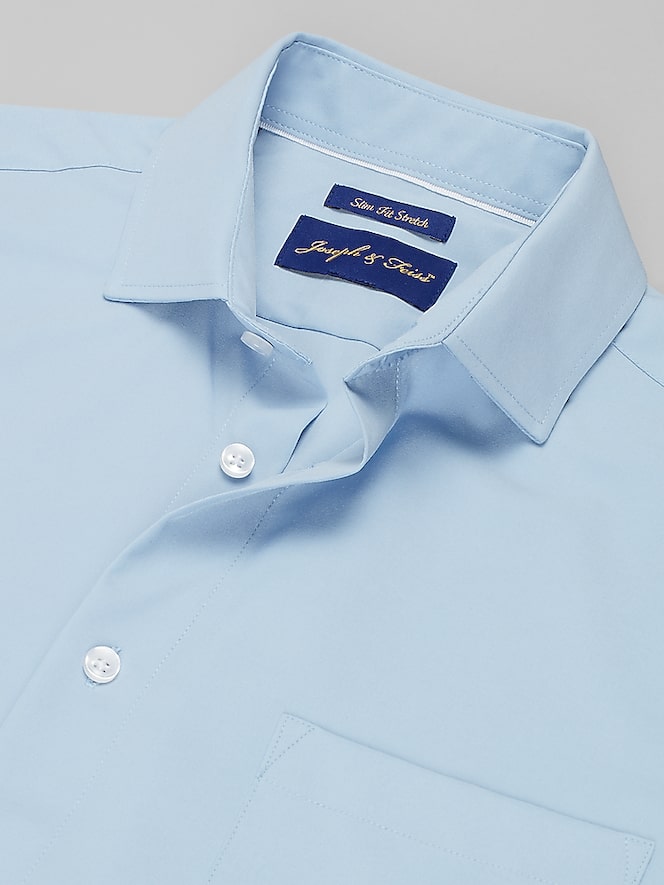Joseph &Amp; Feiss Slim Fit Short Sleeve Dress Shirt