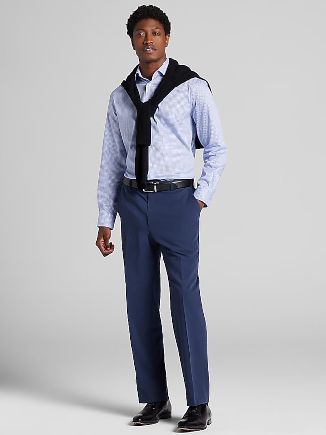 Joseph Abboud Classic Fit Check Dress Shirt