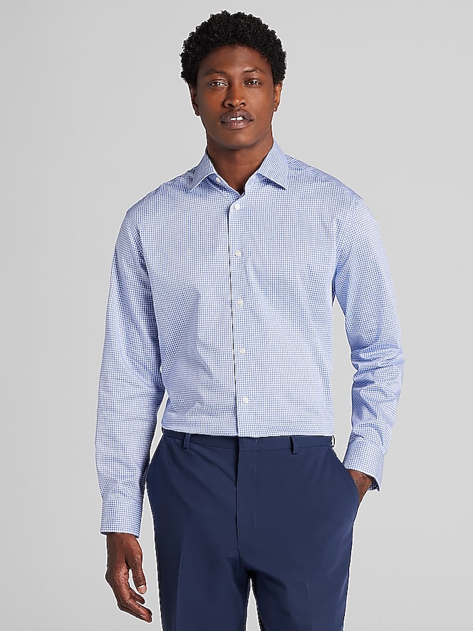 Joseph Abboud Classic Fit Check Dress Shirt