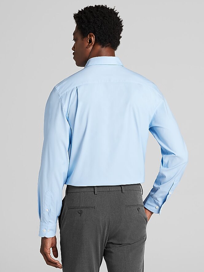 Joseph Abboud Modern Fit Solid Performance Dress Shirt