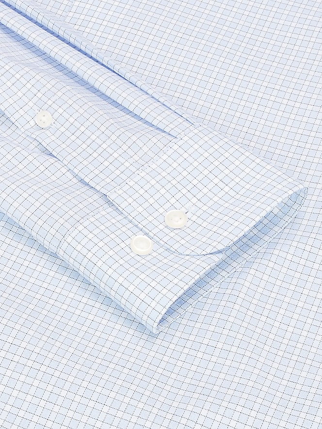Joseph Abboud Modern Fit Double Check Dress Shirt