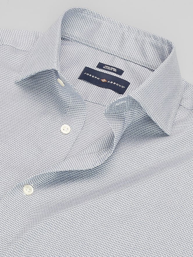 Joseph Abboud Classic Fit Mini Check Dress Shirt
