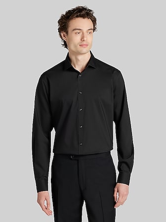 black pants black dress shirt Men's Shirts: Slim, Modern & Classic Fits the legendary shirting mill