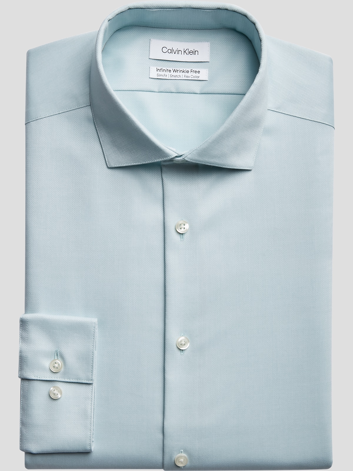 Calvin klein cheap green dress shirt