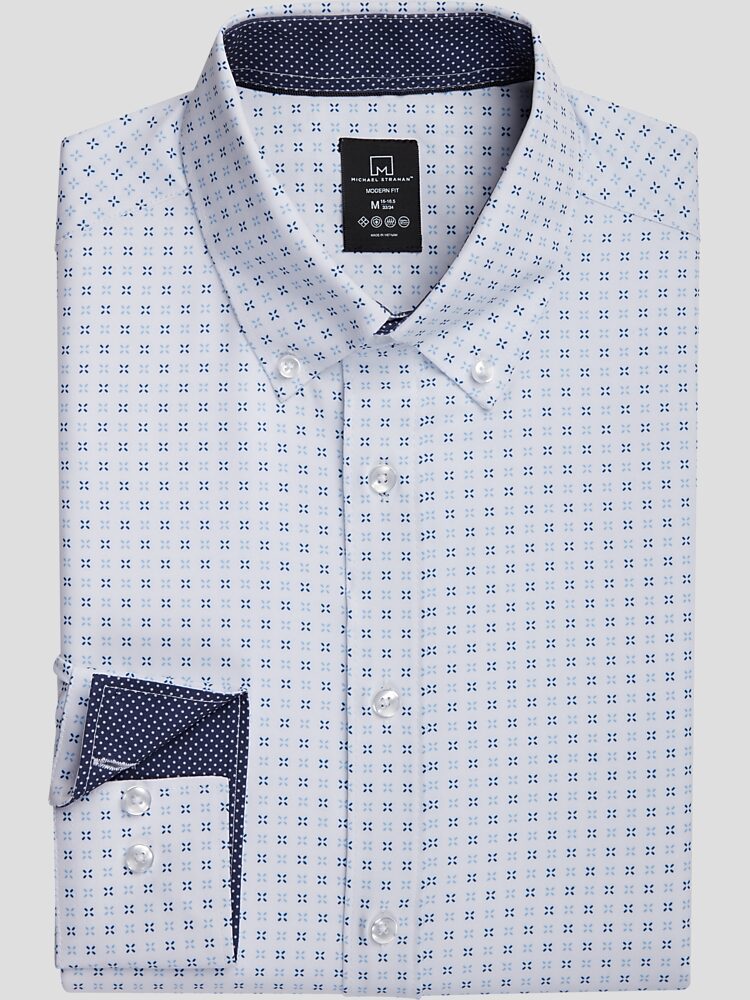 Stretch Slim Fit Shirt, White