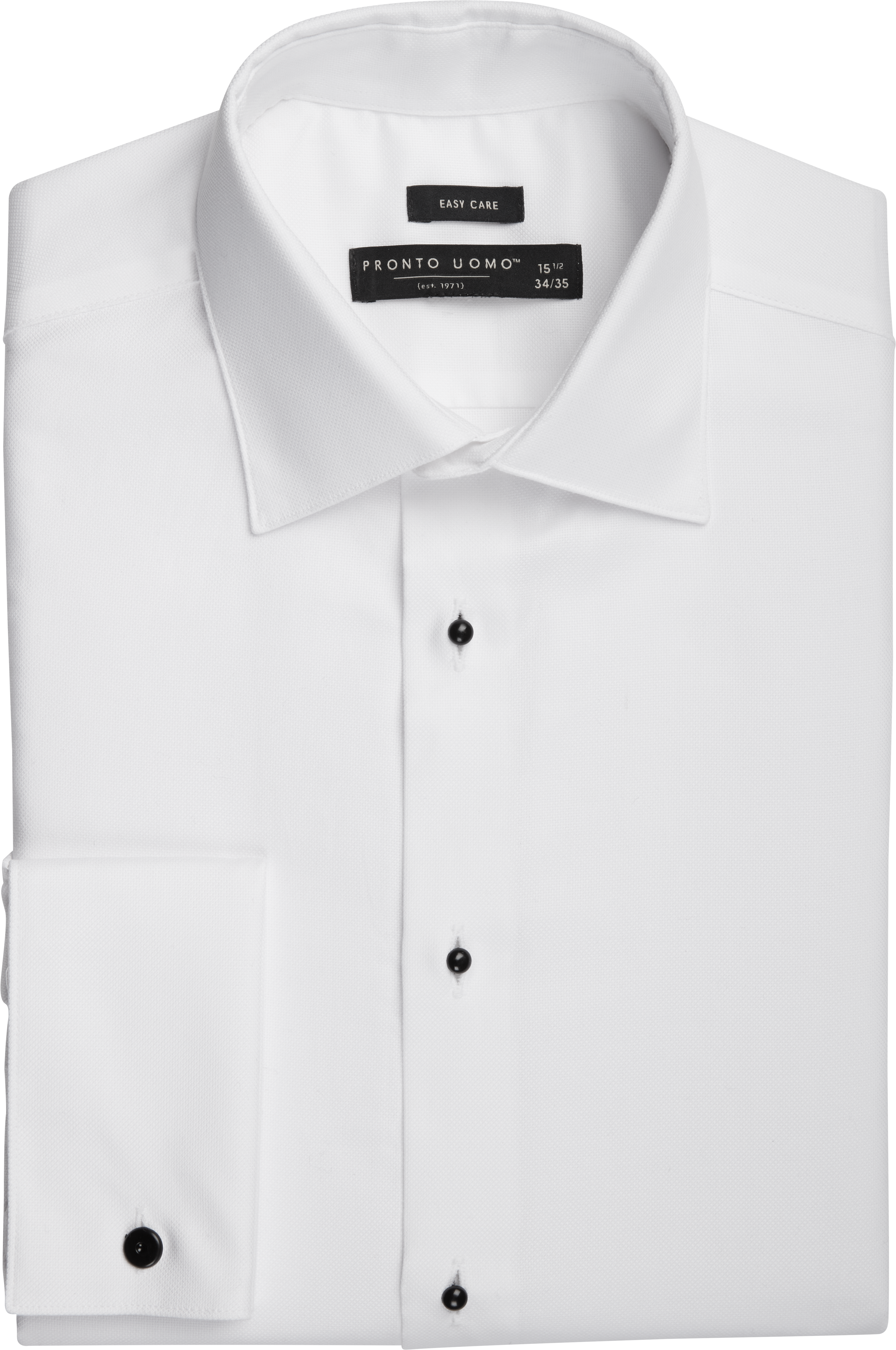 Pronto Uomo Modern Fit French Cuff Tuxedo Formal Shirt | Formal Shirts |  Men's Wearhouse