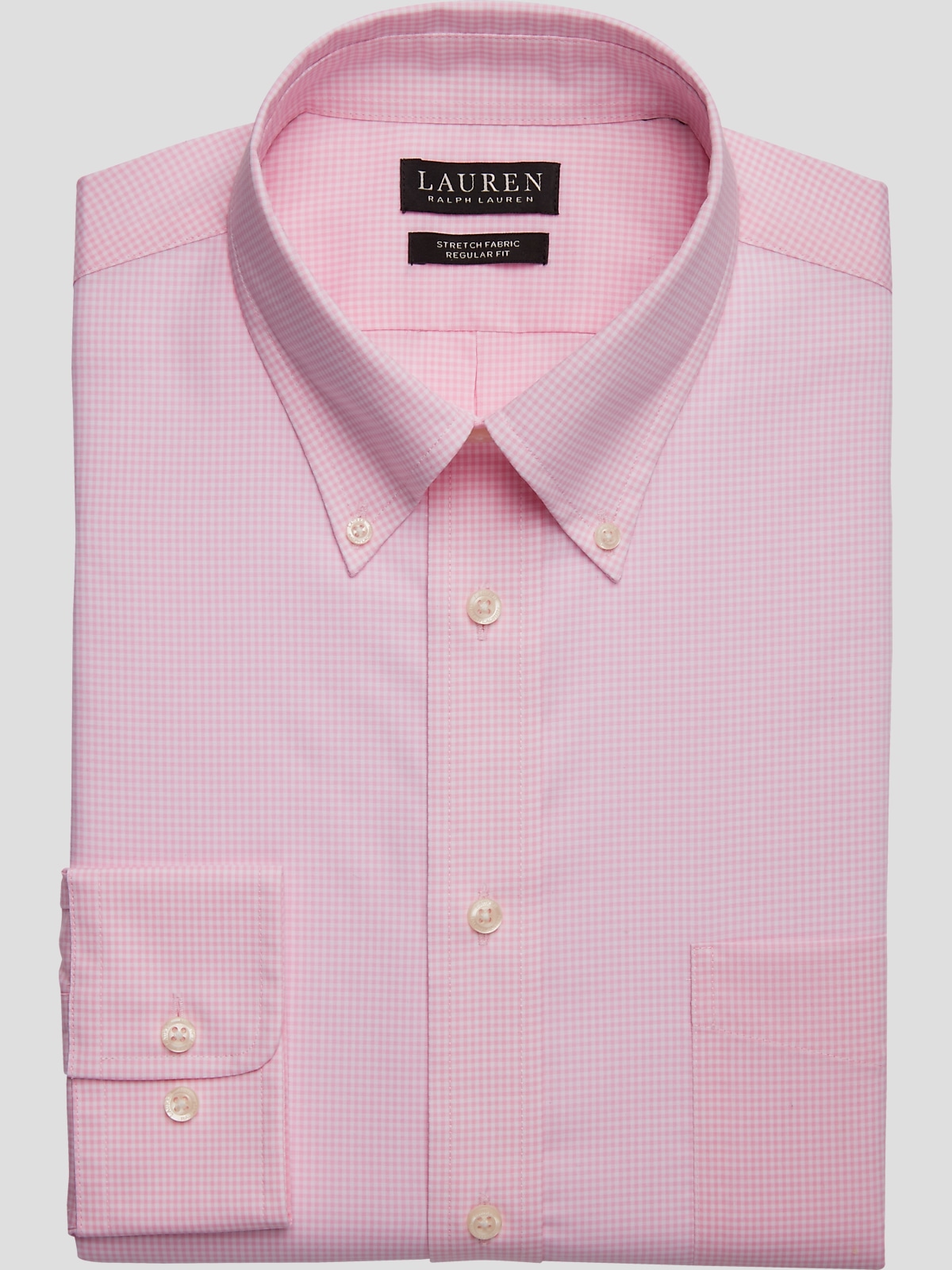 Lauren By Ralph Lauren Classic Fit UltraFlex Dress Shirt Clearance Dress Shirts Men s Wearhouse
