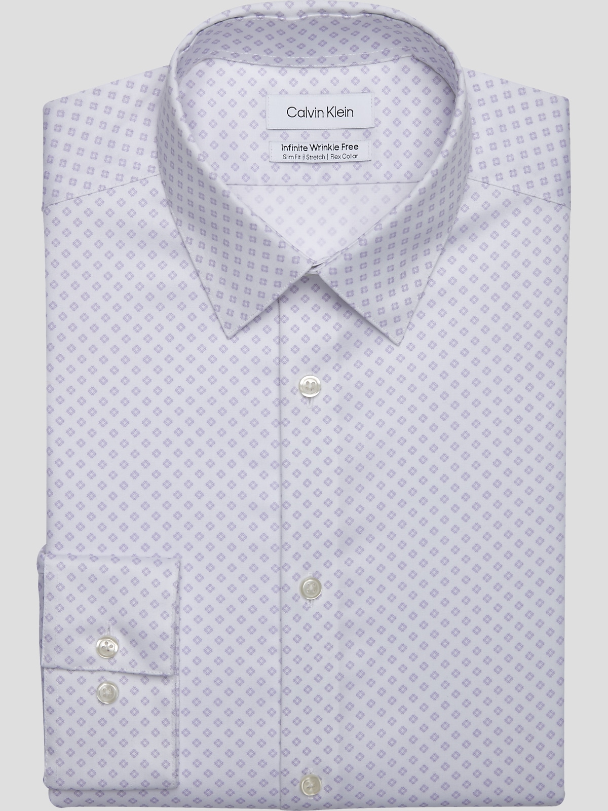 Calvin Klein CALV0029 - Men's Non-Iron Dobby Shirt $37.37 - Woven/Dress  Shirts