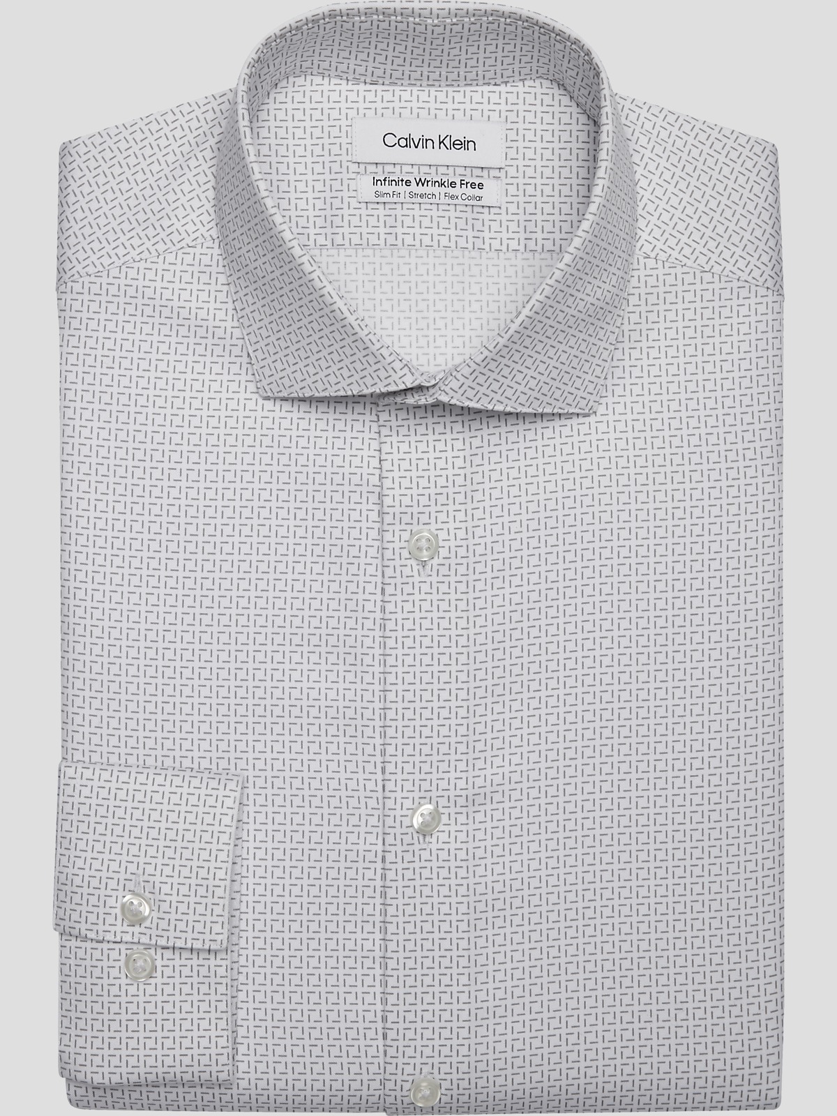 Calvin Klein Non-Iron Slim Fit Spread Collar Dress Shirt | Dress Shirts ...