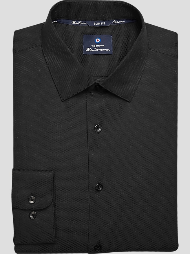 Men's Wearhouse Slim Fit Shirts Construct Slim Fit Shirt Men's  Wearhouse Short Sleeve Navy Paisley