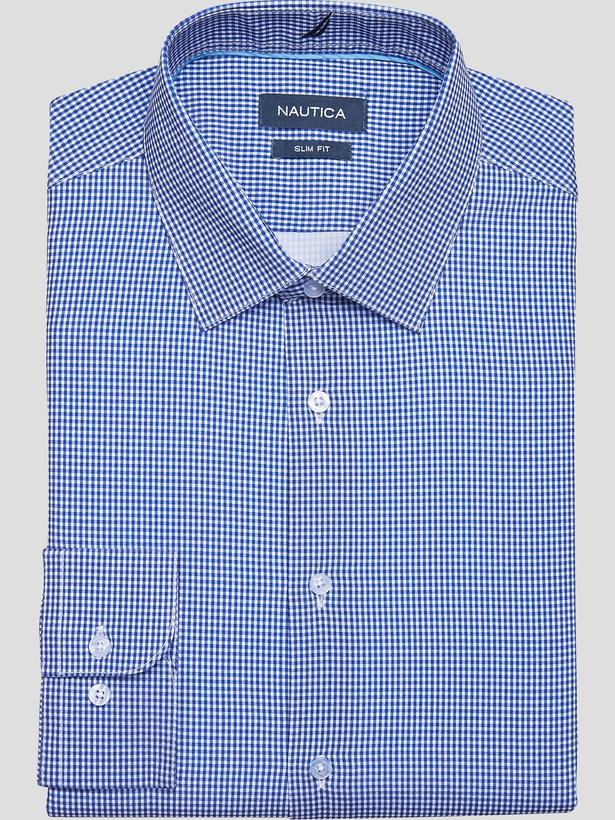 Nautica Slim Fit Performance 4 Way Stretch Dress Shirt Dress Shirts Men s Wearhouse