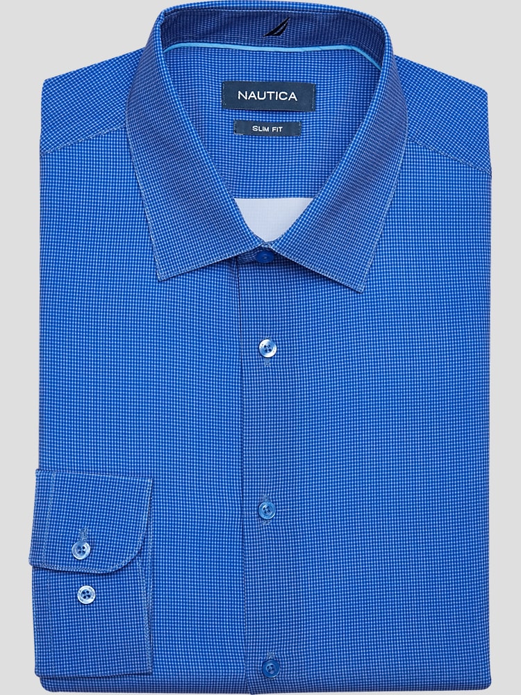 Nautica Performance Classic Fit Solid Dress Shirt