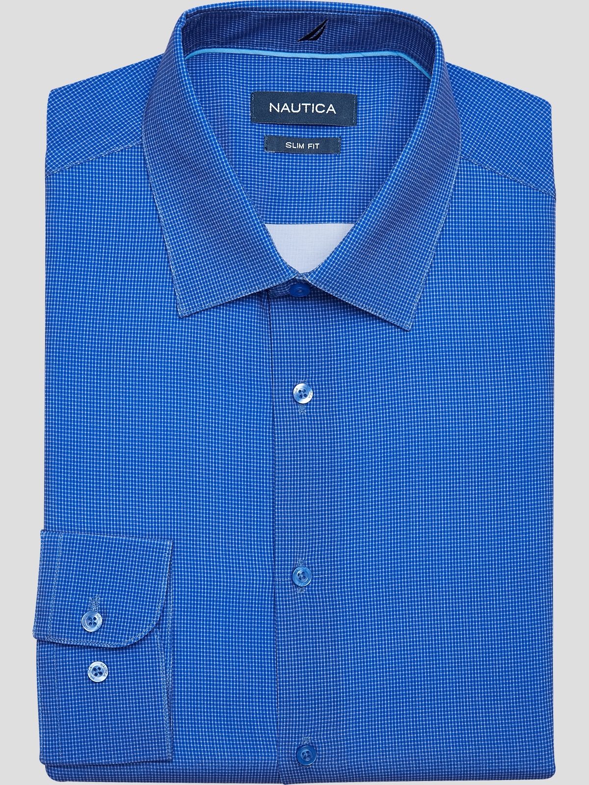 Nautica Slim Fit 4-Way Stretch Dress Shirt | 25% Off Dress Shirts| Men's  Wearhouse