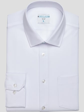 Slim Fit Moisture-Wicking Short Sleeve Dress Shirt