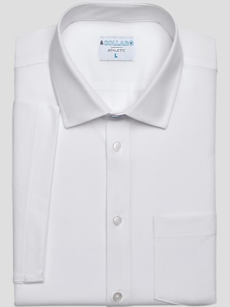 Collarless dress shirt big and tall hot sale