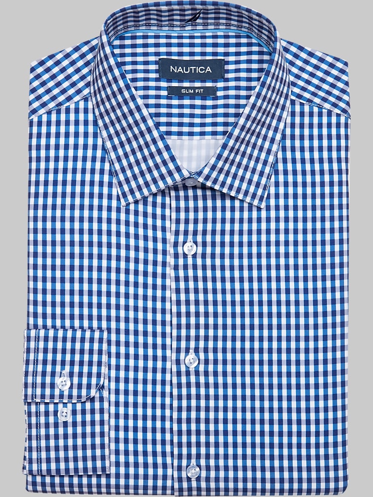 nautica slim fit wrinkle-resistant dress shirt Embroidered Maxi Dress – Scotch & Soda main image 1