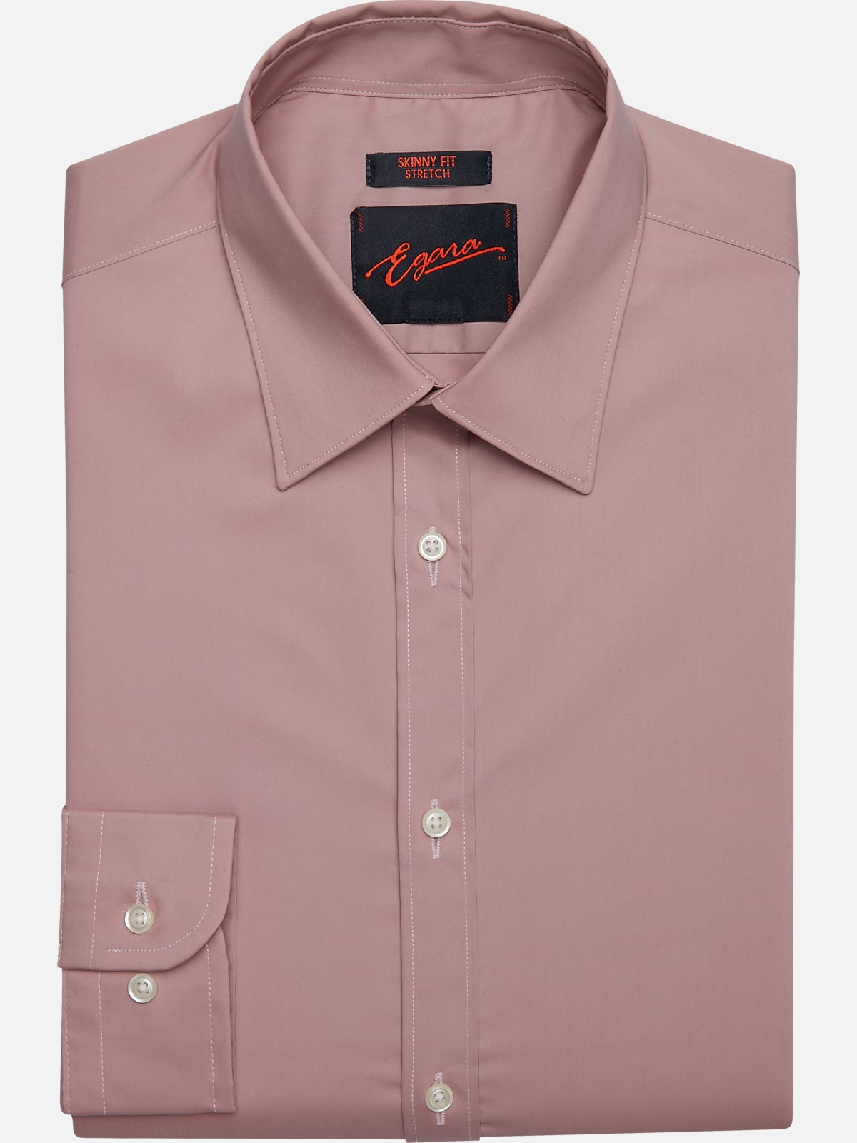 Egara Skinny Fit Point Collar Dress Shirt | All Sale| Men's Wearhouse