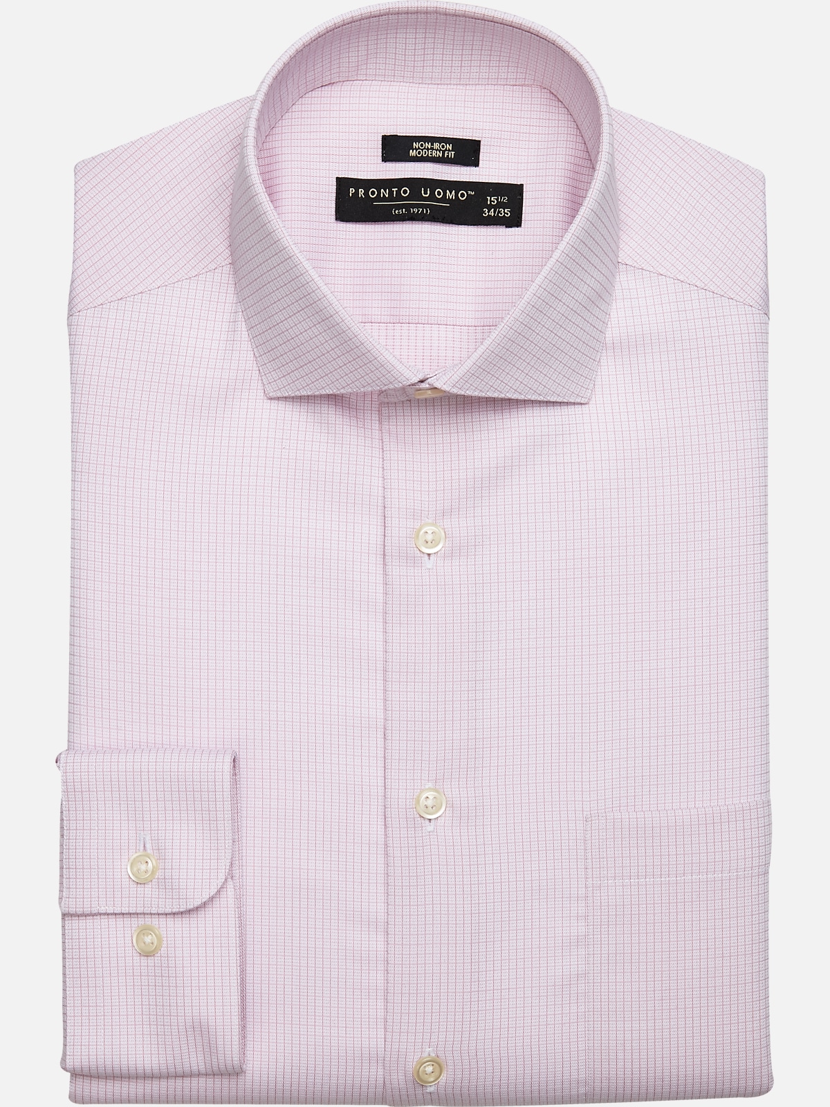 Pronto Uomo Modern Fit Check Dress Shirt | All Clearance $39.99| Men's ...