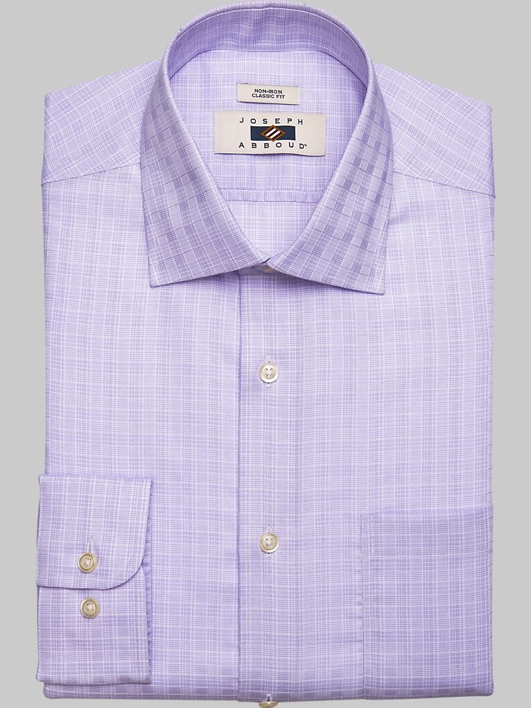 Joseph Abboud Classic Fit Spread Collar Dress Shirt Dress Shirts