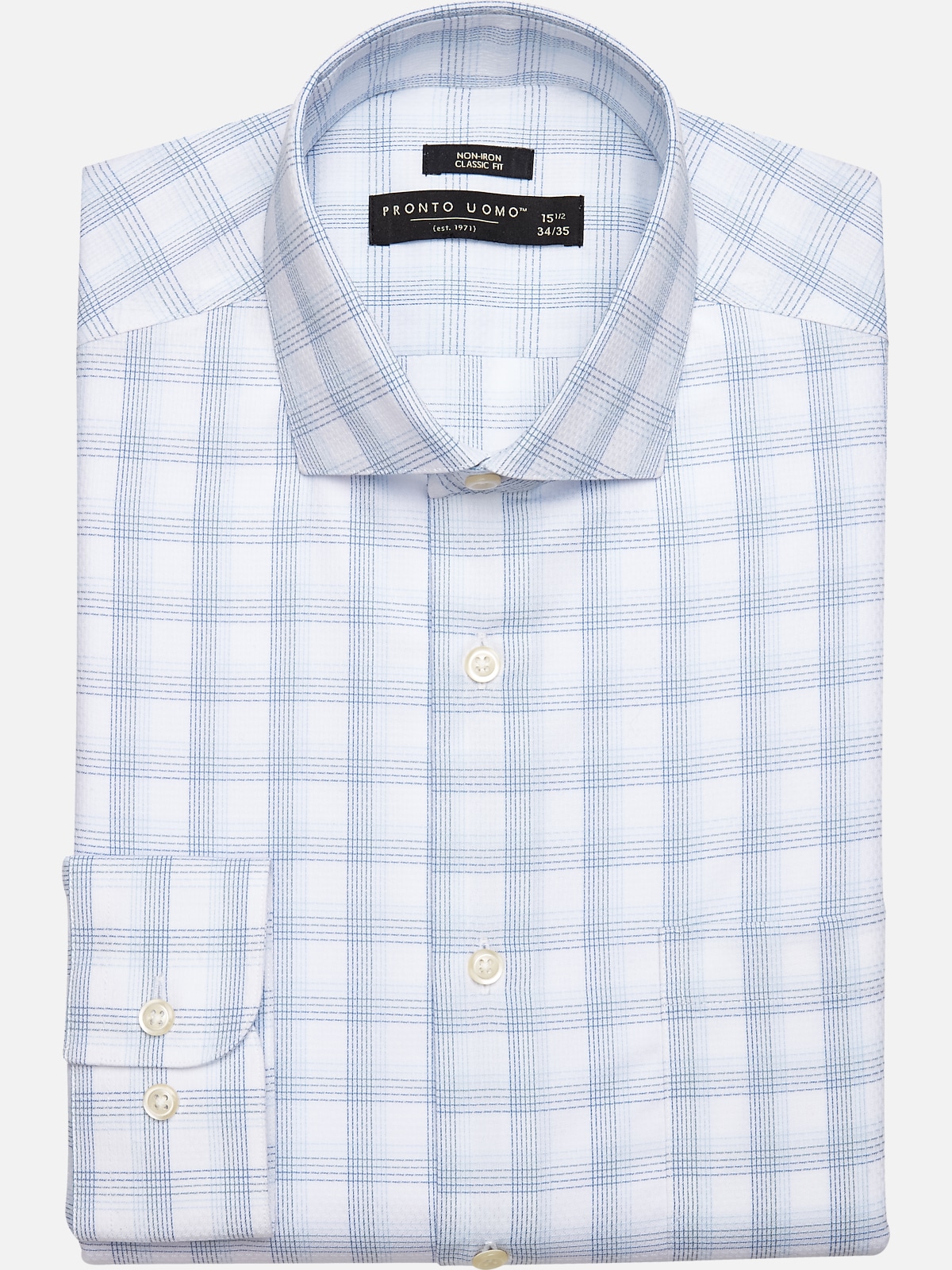 Pronto Uomo Classic Fit Dress Shirt Check | All Clearance $39.99| Men's ...