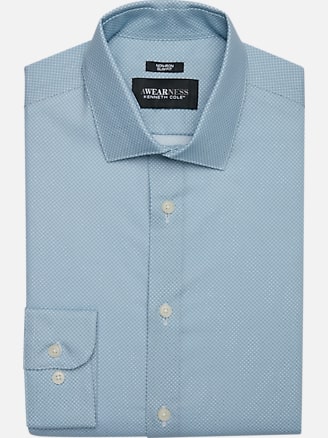 Awearness Kenneth Cole Slim Fit Basketweave Dress Shirt | All Clearance ...