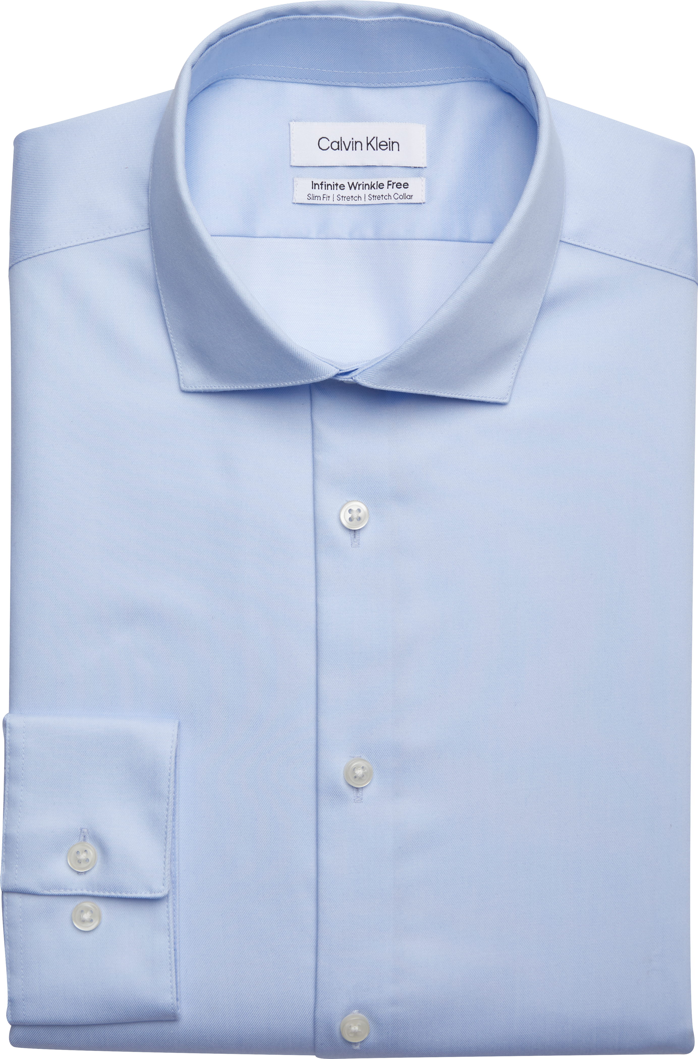 Calvin klein fitted dress shirts cheap