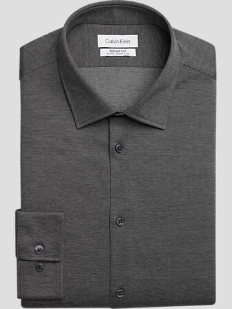 Calvin Klein Boys Long Sleeve Slim Fit Dress Shirt, Button-Down Style with  Buttoned Cuffs & Shirttail Hem : : Clothing, Shoes & Accessories