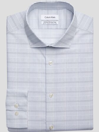 Calvin klein slim tall dress shirts discount