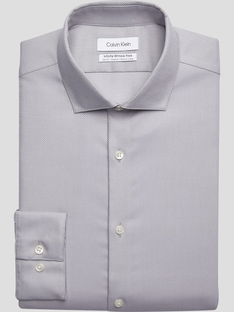 Calvin Klein Slim Fit Dress Shirt, Men's Shirts