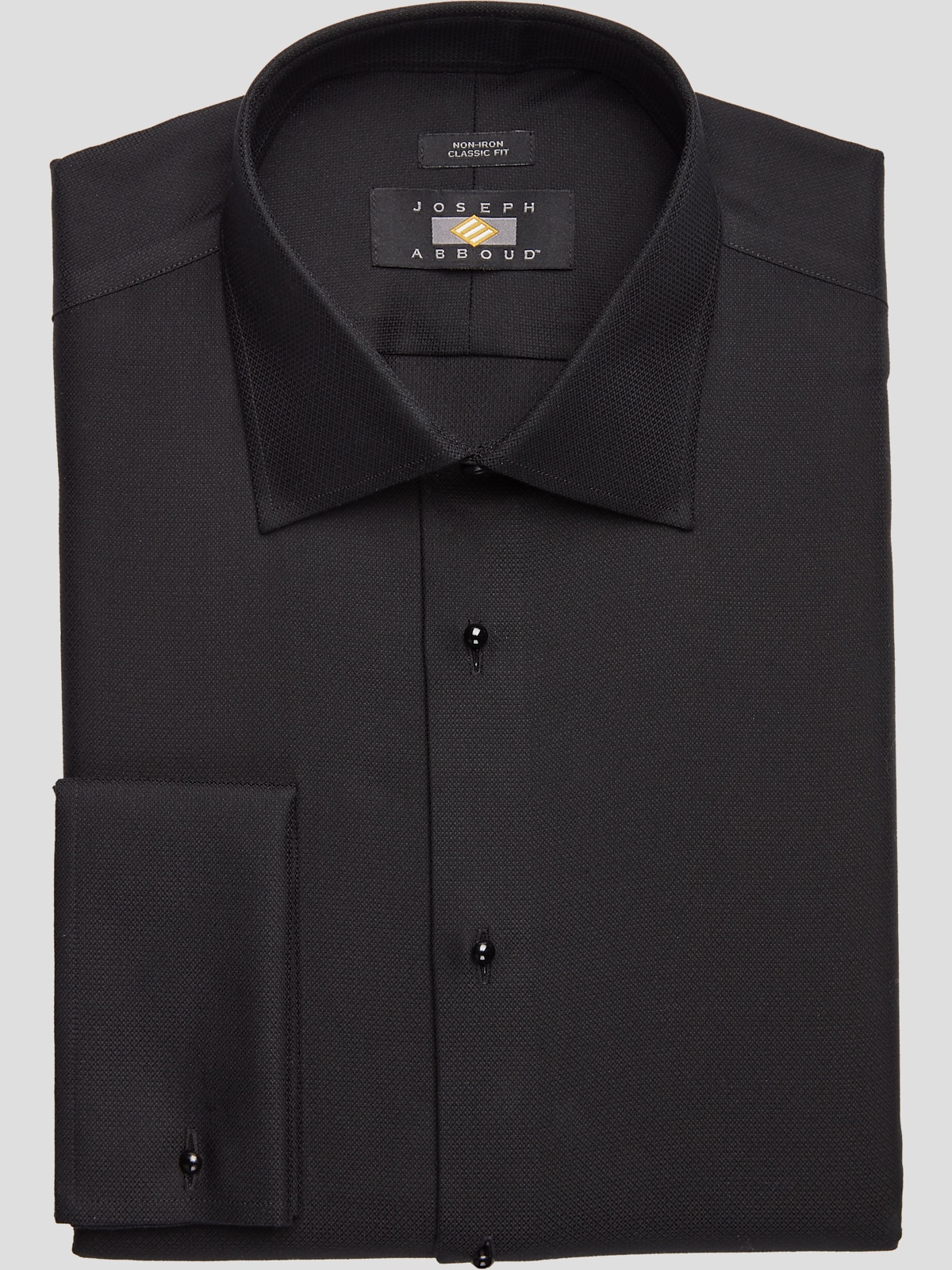 Joseph Abboud Classic Fit French Cuff Tuxedo Formal Shirt | Clearance ...