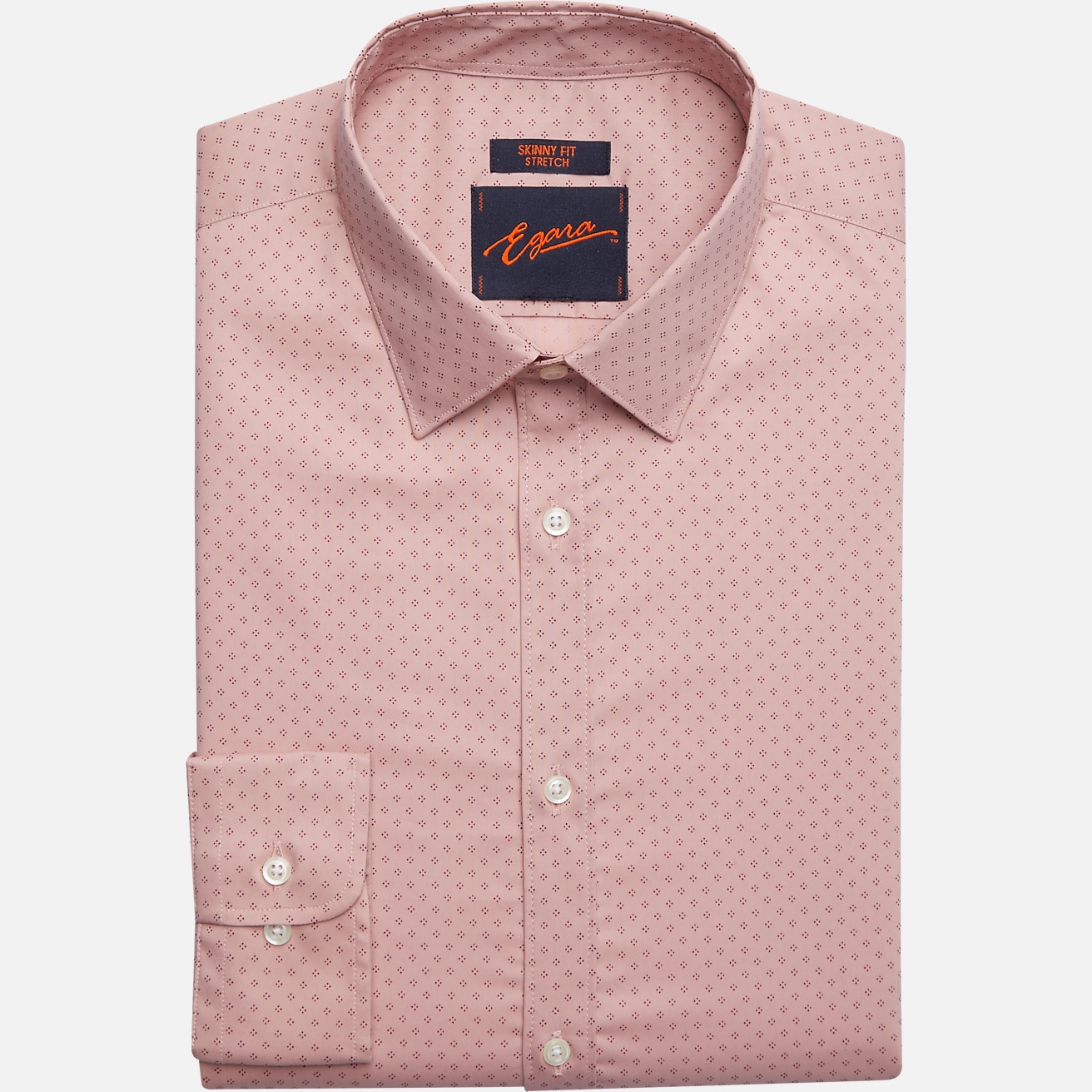 Pink business dress shirt