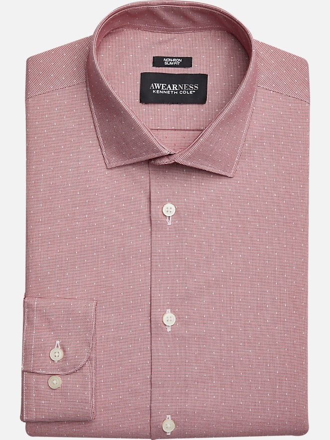 Awearness Kenneth Cole Slim Fit Dobby Dress Shirt | All Clearance $39. ...