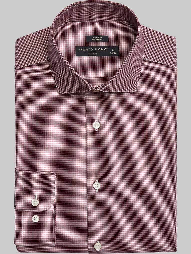 Pronto Uomo Modern Fit Dress Shirt Dress Shirts Men's Wearhouse