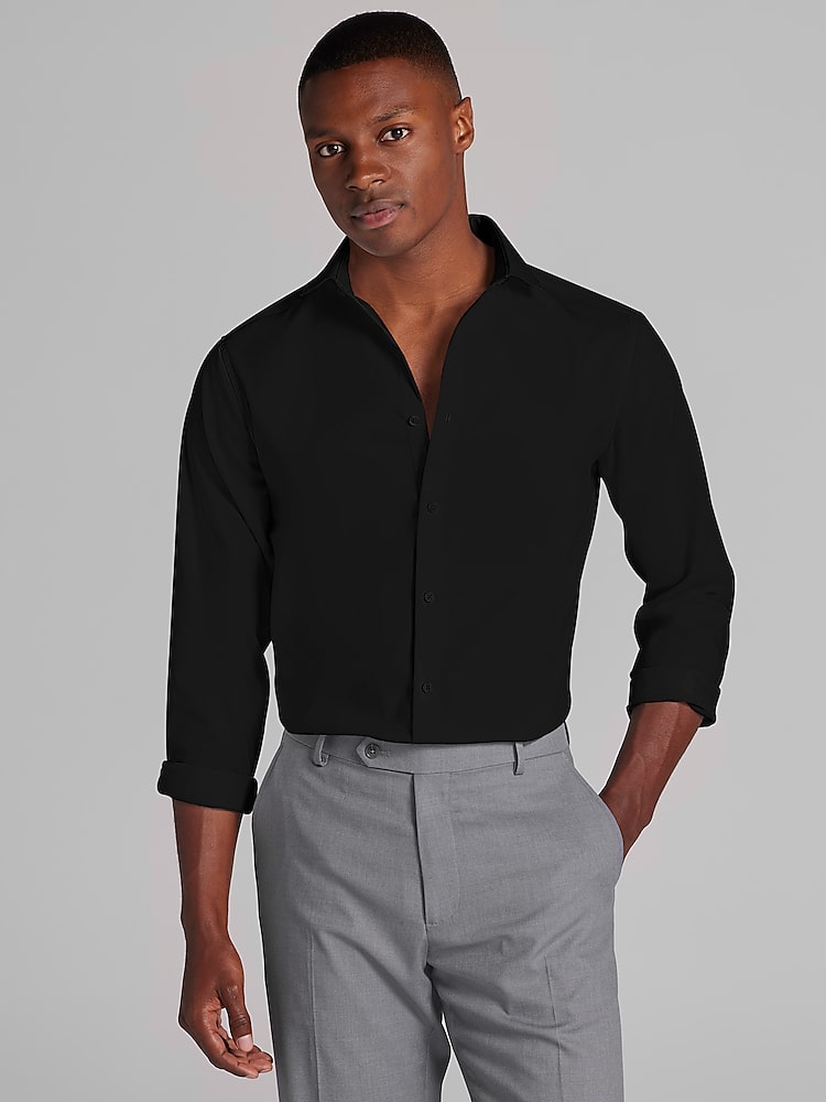 Awearness Kenneth Cole Slim Fit Performance Dress Shirt
