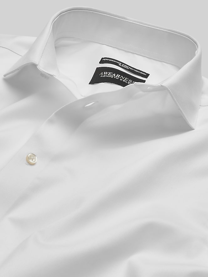 Awearness Kenneth Cole Slim Fit Performance Dress Shirt