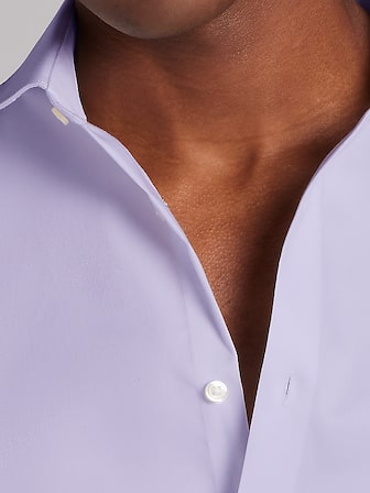 slim fit dress slacks Slim Fit Purple Houndstooth English Non Iron Men's Dress Shirt – Wilkes &  Riley, LLC main image 1