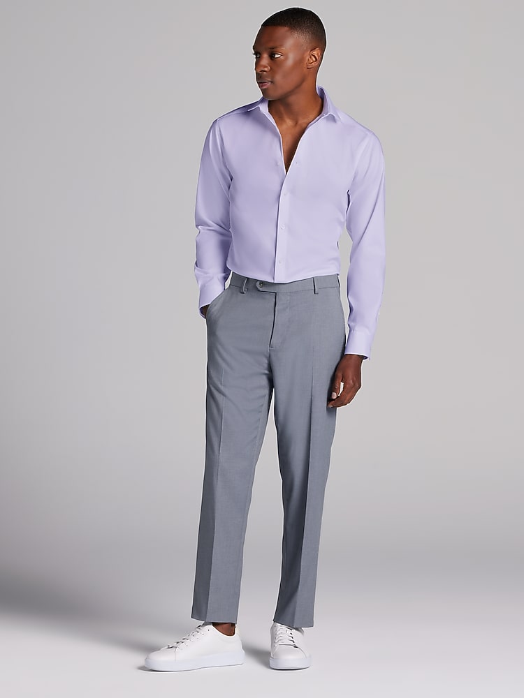 purple dress shirt mens Men's Dress Shirts | White Collar Dress Shirts main image 0