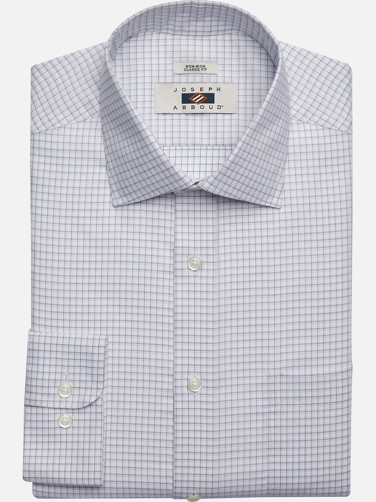 Joseph Abboud Classic Fit Spread Collar Dress Shirt | Clearance Dress  Shirts| Men's Wearhouse