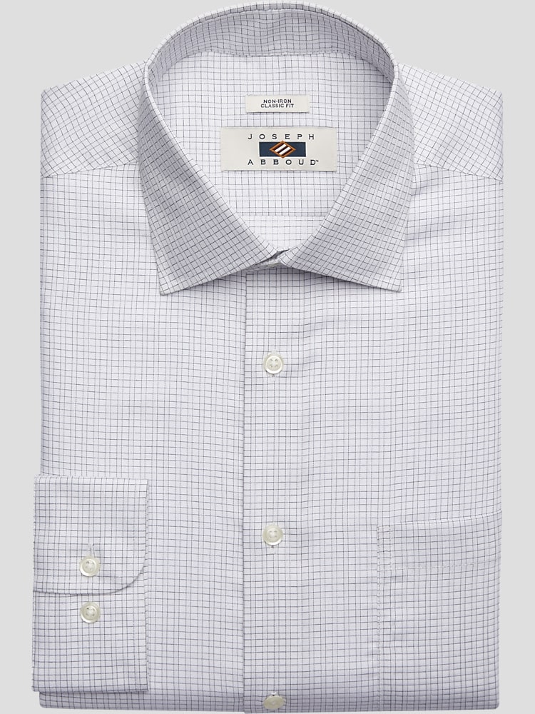 Joseph Abboud Classic Fit Spread Collar Dress Shirt, Clearance Dress Shirts